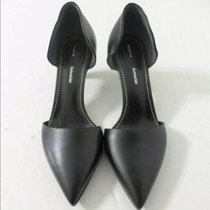 Proenza Schouler D’Orsay Point pumps low heels Black Size 37 US 7